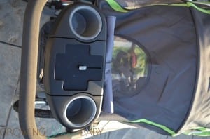 Graco FastAction Fold Jogger Click Connect Stroller - view from above