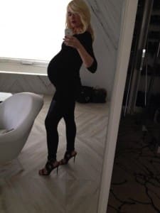 Gwen Stefani 7 Months Pregnant 2014