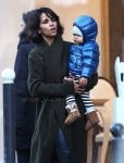 Halle Berry steps out with son Maceo Martinez in Paris