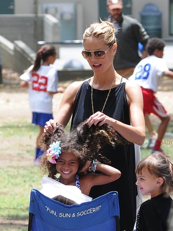 Leni Klum Größe - Heidi Klum: Ihre Tochter Leni sieht ihr zum Verwechseln ... : Hier gibt es jedoch exklusive einblicke ins fotoalbum von stars, als sie noch kinder waren.