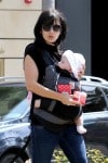 Hilaria Baldwin out with daughter Carmen in LA