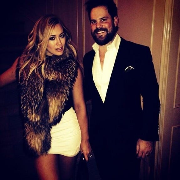 Hilary Duff and Mike Comrie