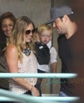 Hilary Duff Spends Time With Her Husband And Son