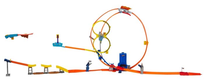 hot wheels loop race track