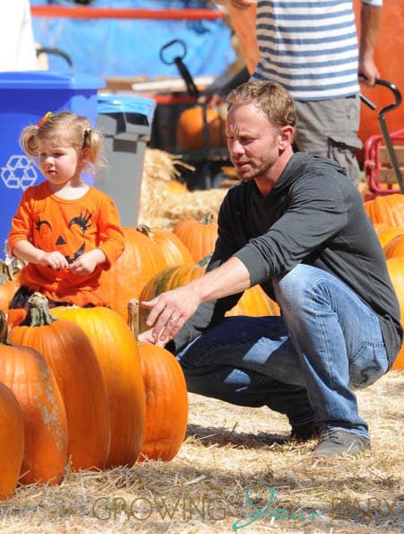 Ian Ziering with daughter Mia at Mr