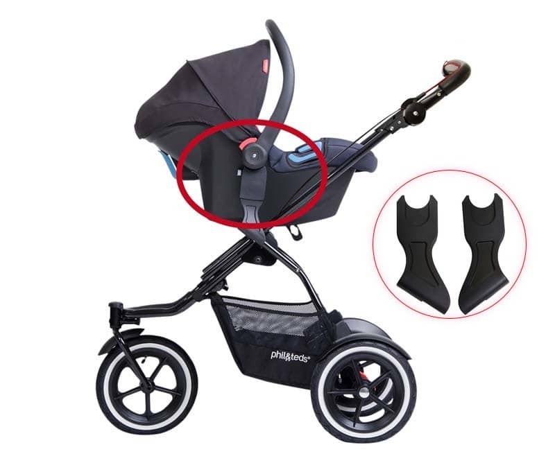 phil and teds car seat adapter maxi cosi