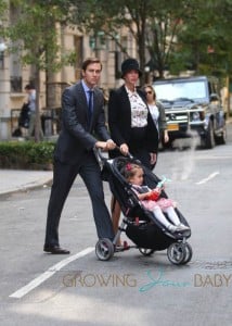 Ivanka Tump & Jared Kushner Take Daughter Arabella To Synagogue