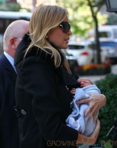 Ivanka Trump out for the first time with her newborn son in NYC