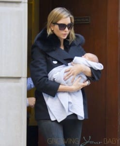 Ivanka Trump out for the first time with her newborn son Joseph in NYC