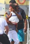 Jay-z with Blue Ivy on vacation in France