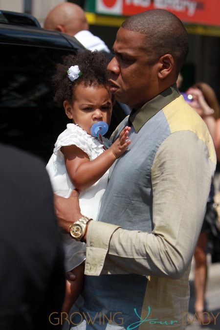Beyonce, Jay Z and baby Blue Ivy spotted in Toronto