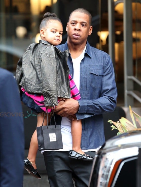 Jayz & Blue Ivy Carter out shopping in LA