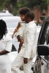Jayz carries Daughter Blue Ivy before Solange's wedding