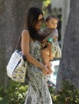 Jenna Dewan Tatum leaves a baby class with daughter Everly