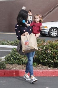 Jenna Dewan Tatum seen out shopping with daughter Everly in LA