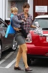 Jennifer Garner at the Brentwood Country Market with son Sam