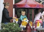 Jennifer Garner Kids Day at Country Mart