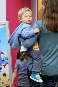 Jennifer Garner with son Samuel out in NYC