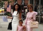 Jennifer Lopez out in NYC with her sister Lynda and daughter  Emma in NYC