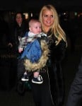 Jessica Simpson with son Ace in Boston