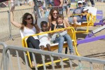 Jillian Michaels and  Heidi Rhoades enjoy the 32nd Annual Malibu Chili Cook Off with their children Lukensia and Pheonix