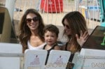 Jillian Michaels and  Heidi Rhoades enjoy the 32nd Annual Malibu Chili Cook Off with their children Lukensia and Pheonix