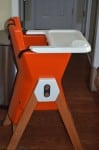 Joovy HiLo highchair in Orange