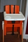 Joovy HiLo highchair in Orange