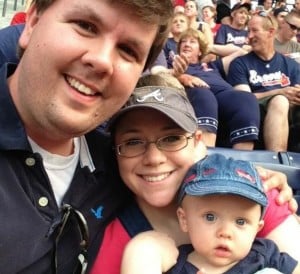 Justin Ross Harris with wife Leanne and son Cooper