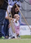 Kate Middleton and Prince George Watch Prince William Play Polo