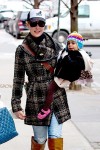 Katherine Heigl out in NYC with daughter Naleigh