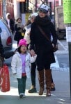 Katherine Heigl out in NYC with daughters Naleigh & Adalaide