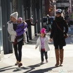 Katherine Heigl out in NYC with daughters Naleigh & Adalaide