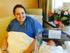 Katherine Kropas with daughter Ellen