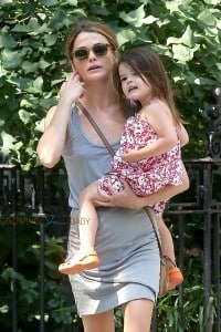 Keri Russell with daughter Willa