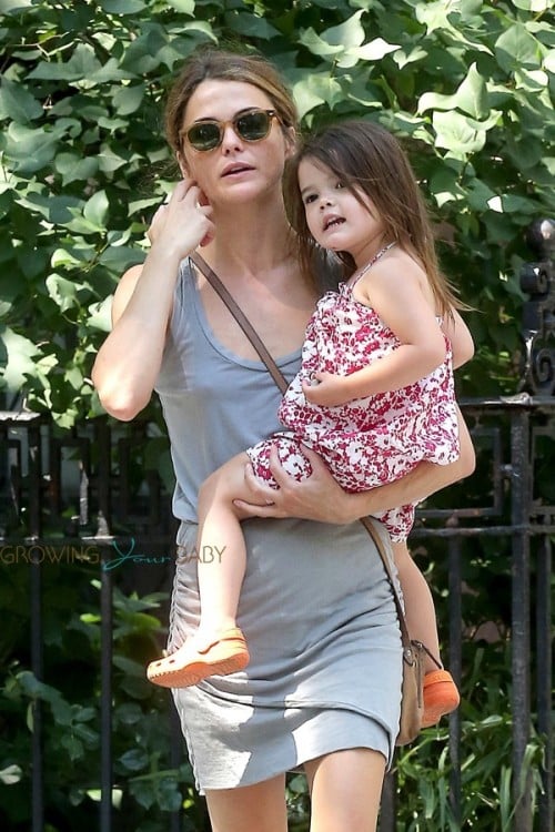 Keri Russell Steps Out With Willa in NYC