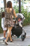 Kourtney Kardashian Takes Her Kids To The Calabasas Farmers Market
