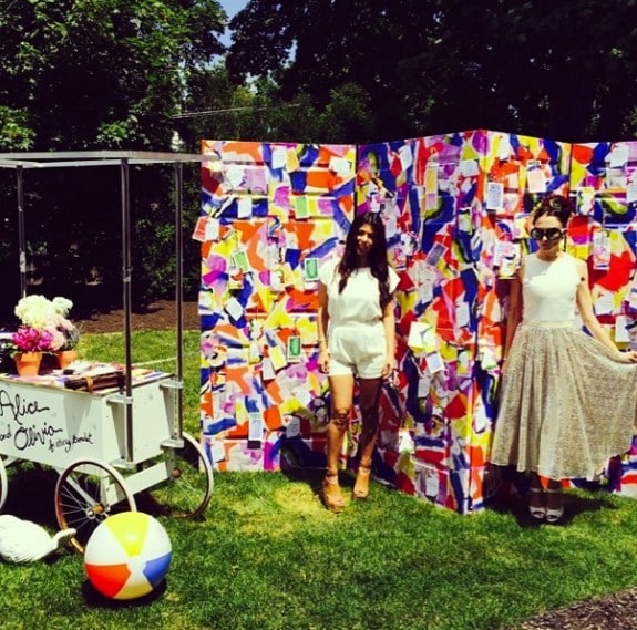 Kourtney Kardashian and Stacey Bendet Wall of Kindness