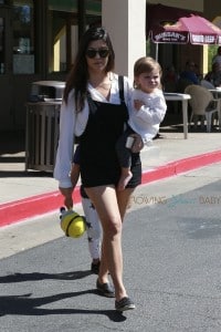 Kourtney Kardashian out in LA with her daughter Penelope Disick