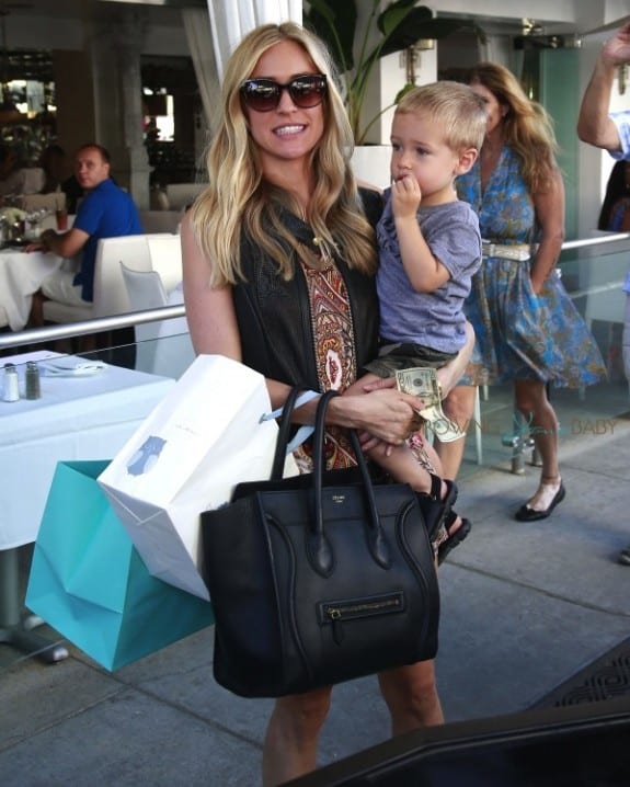 Kristin Cavallari lunches with son Camden in LA