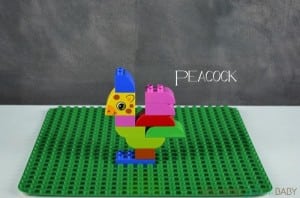 LEGO Duplo's Creative Animals  ~ peacock