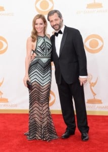 Leslie Mann, Judd Apatow - 65th annual Primetime Emmy Awards