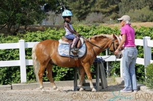 **EXCLUSIVE** Jillian Michaels takes her daughter Lukensia and son Phoenix horseback riding in Santa Barbara