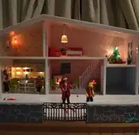 Lundby smaland doll house dressed for the holidays t