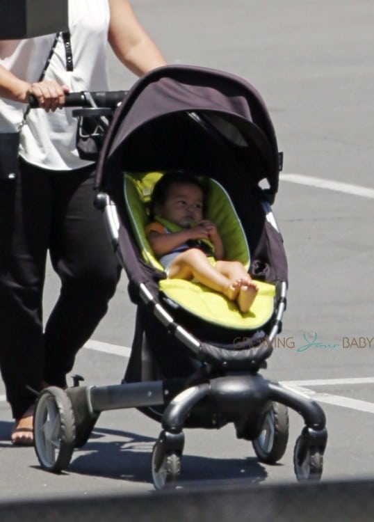 Maceo Martinez on the set of Extant