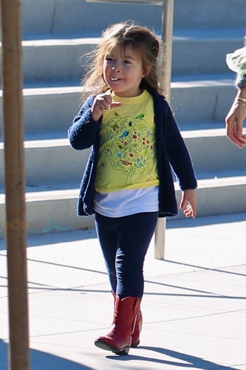 Jason Bateman shopping with family at the Farmers Market