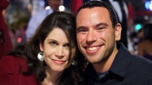 Melissa Carleton and husband Brian Lande