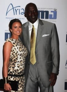 Michael Jordan and  Yvette Preito
