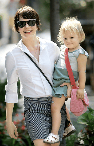 Michelle Williams and Matilda Ledger