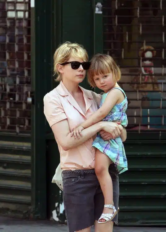 Michelle Williams and her daughter Matilda Rose spotted out and about in Brooklyn, New York